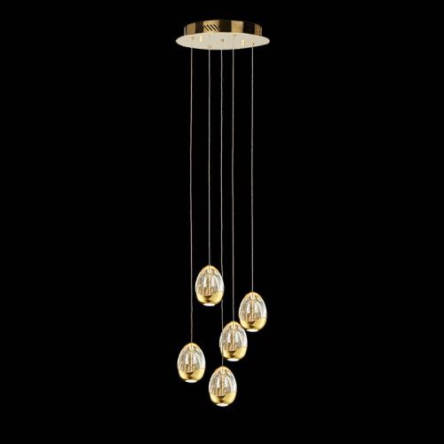 Светильник подвесной Delight Collection Terrene (Террене) MD13003023-5A gold - фото 2