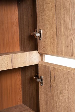 Шкаф-пенал BelBagno Kraft KRAFT-1600-2A-SC-RT-R 30х160 подвесной цвет коричневый