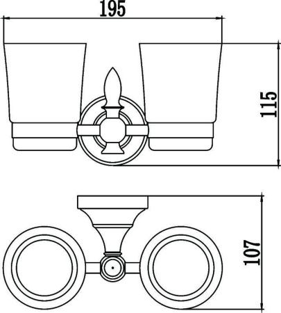 Стакан Savol S-06868B