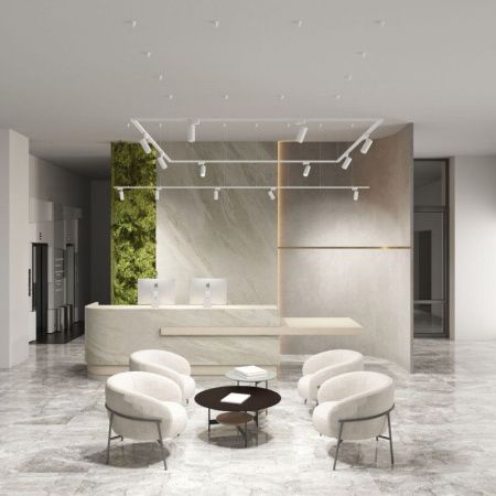 Трековый однофазный светильник Denkirs Solid Koper (Солид Копер) DK6452-WH