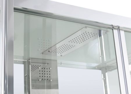 Душевая кабина AvaCan Z Z1910 100х100 квадратная с крышей ориентация универсальная