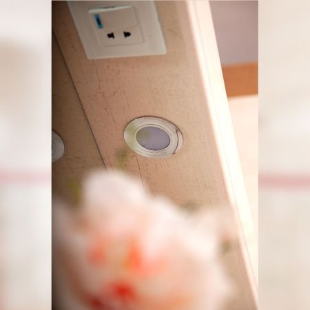 Зеркало с подсветкой Бриклаер Кантри 4627125413612 90х70 подвесное