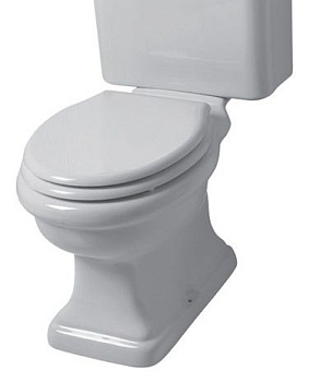 Унитаз напольный с бачком Disegno Ceramica Paolina PA00400001 белый глянцевый без сиденья