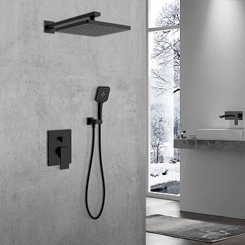 Душевая система Vincea Next VSFW-1N1MB встраиваемая в стену