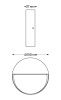 Уличный настенный светильник Italline IT52 IT5261