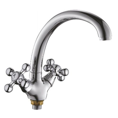 Смеситель для кухни Cron CN4319 на мойку хром - фото 2