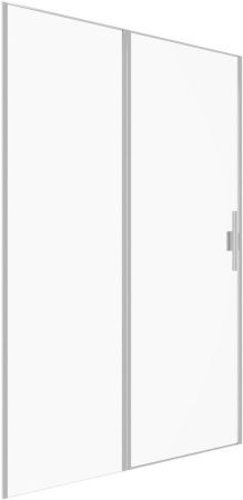 Душевая дверь Allen Brau Priority 3.31032.BA 120х200 стекло прозрачное профиль серебро