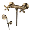 Смеситель для душа LeMark Vintage LM2803B настенный бронза без термостата