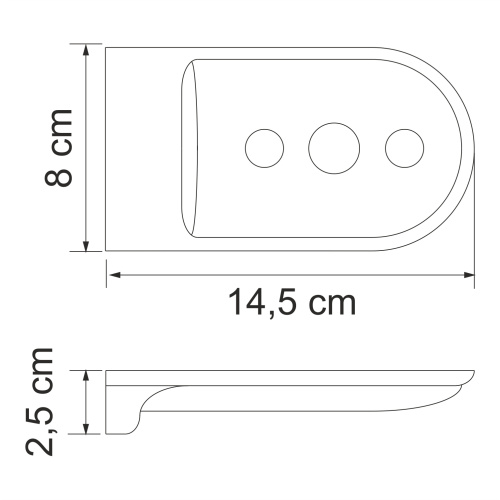 Мыльница WasserKRAFT 8369W - фото 5