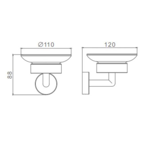 Мыльница Raglo R320.02 - фото 2