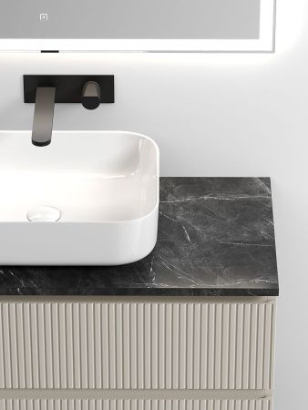 Тумба под раковину Sancos SNOB T SNT100CE 100х40 подвесная цвет бежевый