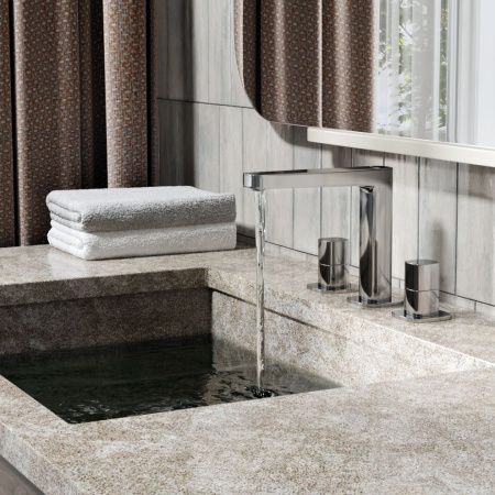 Смеситель Wasserkraft Naab 8600 8635 на раковину хром