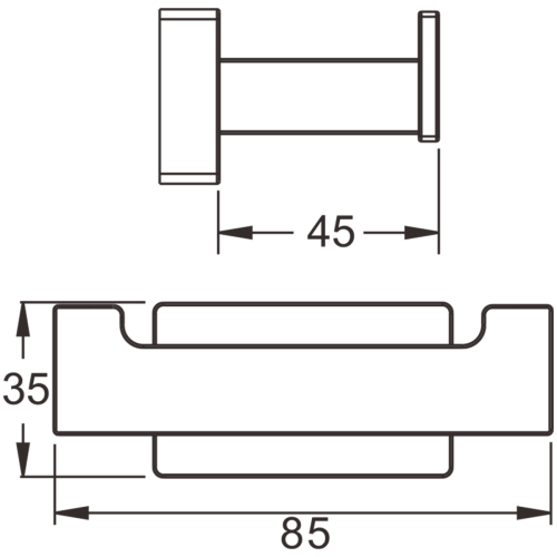 Крючок BELZ B90405-2 - фото 3