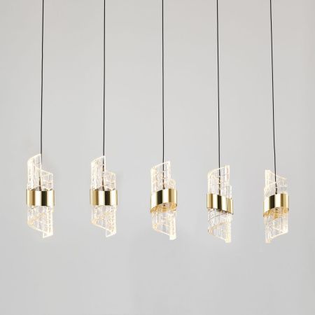 Светильник подвесной Delight Collection MD23001022-5B gold