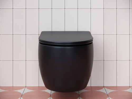 Унитаз Ceramica Nova PLAY CN3001MB подвесной - фото 5