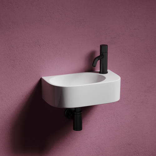 Раковина Ceramica Nova ELEMENT 41 см CN6066L подвесная цвет белый - фото 2