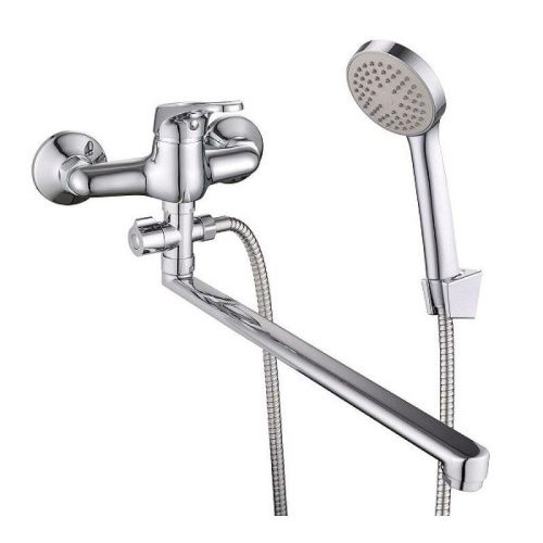 Смеситель для ванны D-Lin D140429 настенный хром - фото 2