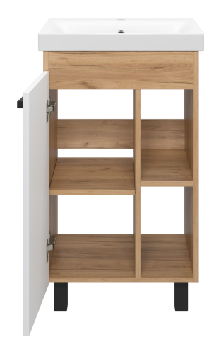 Тумба под раковину Misty Крафт П-Кра-07050-011 47х33х70 напольная - фото 3