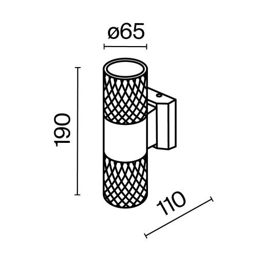 Бра Maytoni Outdoor Bowery O583WL-02B - фото 3