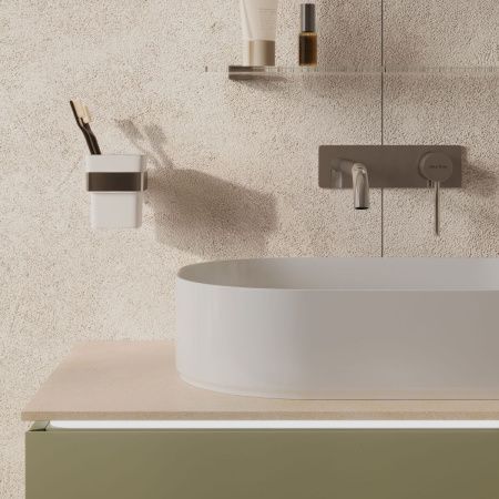 Тумба под раковину Allen Brau Infinity 1.21001.CGM 80х50 подвесная цвет зеленый