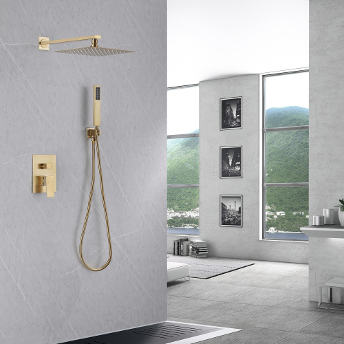 Душевая система ABBER AF8219G встраиваемая в стену - фото 2