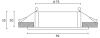Светильник встраиваемый Hesby Lighting Breeze (Бреезе) HSBL_0176
