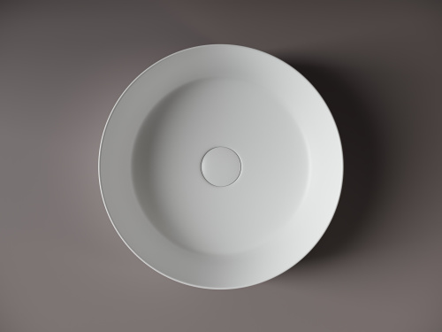 Раковина из сантехнического фарфора Ceramica Nova ELEMENT 39 см CN6022MW накладная цвет белый матовый - фото 3
