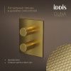 Душевая система Iddis Duna DUNMGSTi68 встраиваемая в стену цвет золото с термостатом