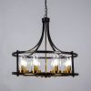 Люстра подвесная Arte Lamp Avior (Авиор) A7011SP-8BK