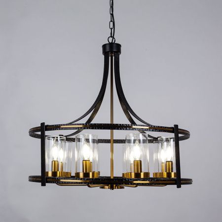 Люстра подвесная Arte Lamp Avior (Авиор) A7011SP-8BK