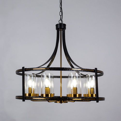Люстра подвесная Arte Lamp Avior (Авиор) A7011SP-8BK - фото 2