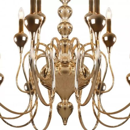 Люстра подвесная iLamp Lady (Лады) 88003-10+5 GD