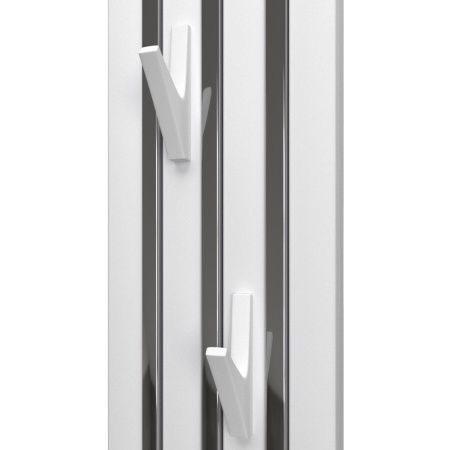 Полотенцесушитель электрический Point Пиано PN19722WC 15х120 белый;хром