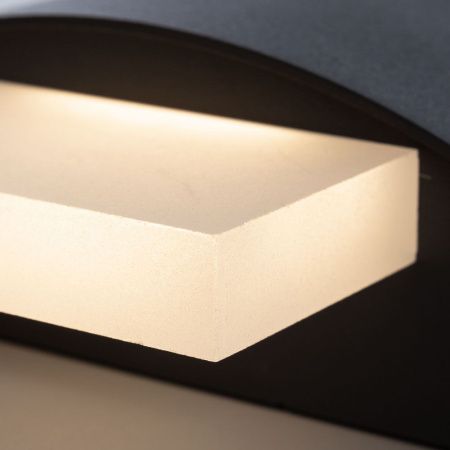 Уличный настенный светодиодный светильник Arte Lamp Croce (Цроце) A1444AP-1GY