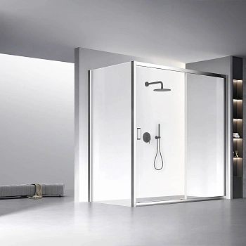 Душевой уголок Veconi Rovigo RV060-16090-01-C5 160х90 стекло прозрачное профиль хром глянцевый без поддона Душевой уголок Veconi Rovigo RV060-16090-01-C5 160х90 стекло прозрачное профиль хром глянцевый без поддона
