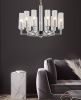 Люстра подвесная Lumina Deco Donatti (Донатти) LDP 8011-12 CHR