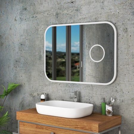 Зеркало с подсветкой Maretti Florenza FL1410070P19EL 100х70 подвесное