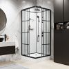 Душевая кабина Niagara Standart ST100/15QR/KL/BKT 100х100 квадратная без крыши ориентация универсальная