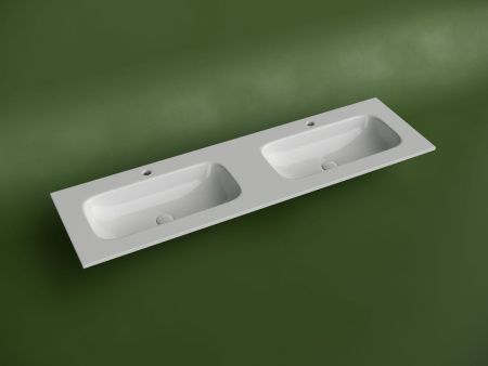 Раковина из сантехнического фарфора Ceramica Nova GRACE CN7023 160х50 накладная цвет белый