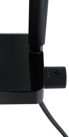 Смеситель для душа Allen Brau Fantasy 5.11002-31 настенный черный с термостатом