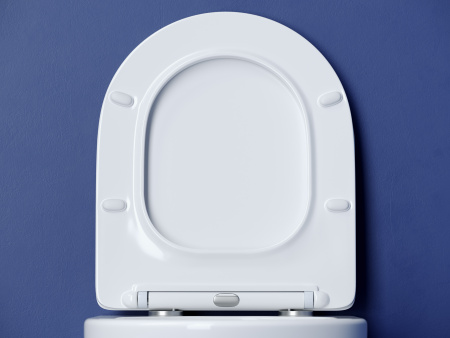 Унитаз подвесной Ceramica Nova METROPOL CN4002T белый с сиденьем микролифт безободковый смыв торнадо