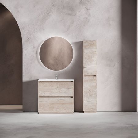 Тумба под раковину Sancos Libra Floor LB90FEG 90х50 напольная цвет коричневый