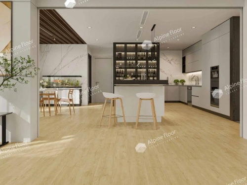 Кварцвиниловая плитка Alpine Floor Easy Line ECO 3-23 Дуб Кремовый толщина 0.3 см 43 класс 1219,2х184,15 - фото 3