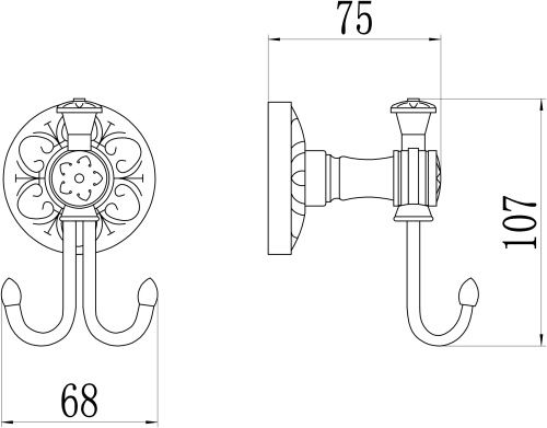 Крючок Savol S-005854C - фото 2