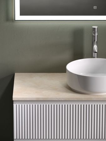 Тумба под раковину Sancos SNOB R SNR100W 100х40 подвесная цвет белый