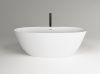 Ванна из искусственного камня Plumberia Selection Veloma VELOMA 170BO 170х75 отдельностоящая овальная с ножками
