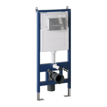 Инсталляция + кнопка смыва + унитаз Grossman Pragma 97.4455BMSQ.03.100 Инсталляция + кнопка смыва + унитаз Grossman Pragma 97.4455BMSQ.03.100