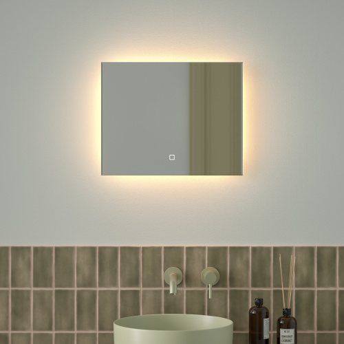 Зеркало с подсветкой Defesto GLOW DF 2511SH 50x40 - фото 3