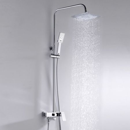 Душевая стойка Wasserkraft SK17701CH настенная цвет хром