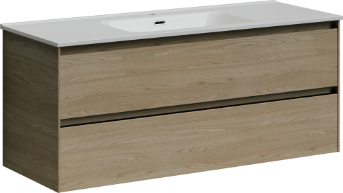 Тумба под раковину Sancos Cento CN120-1KE 119х45х50 настенная - фото 2